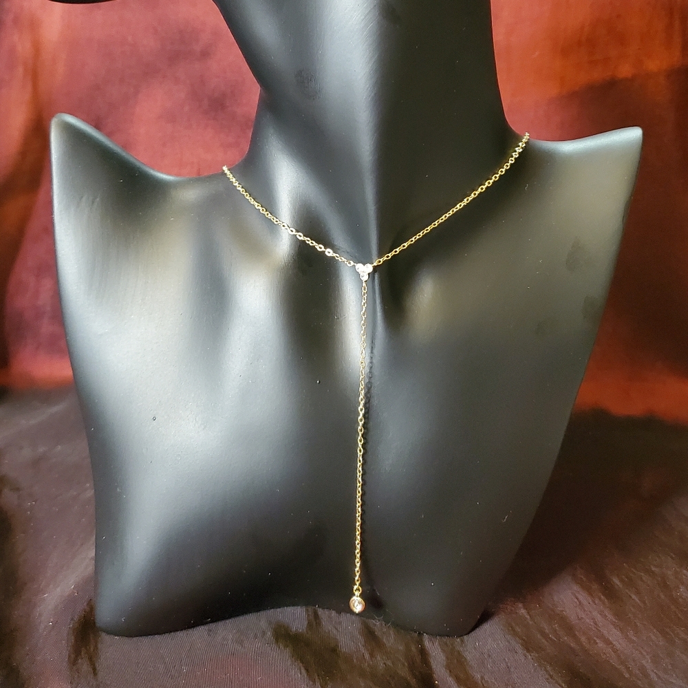 Elegant Gold Chain Necklace & Bracelet Collection